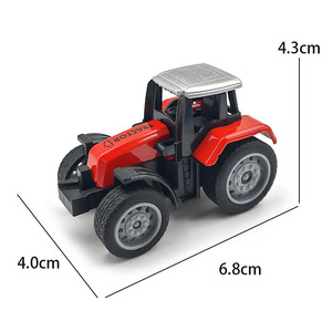 <span class=keywords><strong>Giocattoli</strong></span> da gioco per auto Farm Farm Car in metallo con portachiavi, <span class=keywords><strong>giocattoli</strong></span> Souvenir in lega giocattolo per <span class=keywords><strong>trattore</strong></span> - Product Image 5