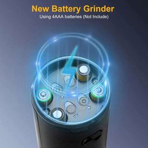 Electric Salt <b>Pepper</b> <b>Grinder</b> Set Automatic <b>Pepper</b> Mill Refillable Adjustable Coarseness LED Light USB Rechargeable 70ml Capacity - Product Image 6
