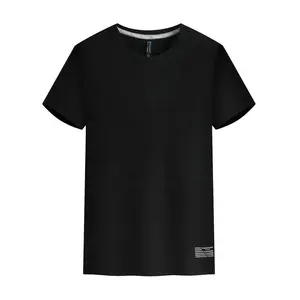 Оптовая продажа, Высококачественная быстросохнущая спортивная одежда, 2023 летняя одежда, мужские футболки с круглым вырезом, футболки для бега с логотипом на заказ