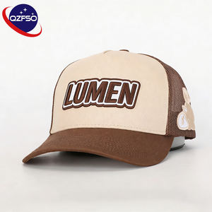 QZFSO Gorra de Béisbol Deportiva para Papá al por Mayor, de Alta Calidad, con Logotipo Personalizado, Bordado 3D, de 5 Paneles, de Algodón, Estilo Universitario, Gorra Trucker Urbana - Product Image 1