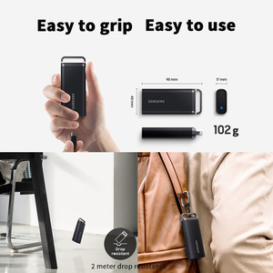 ใหม่แกะกล่อง T5 8TB PSSD USB Type-C 3.2 ฮาร์ดดิสก์ภายนอก ความเร็วในการเขียน 460MB/S 2TB 4TB สำหรับบันทึกวิดีโอ 4K Ssd T5 - Product Image 2