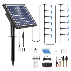 Système d'<span class=keywords><strong>arrosage</strong></span> <span class=keywords><strong>automatique</strong></span> anti-siphonnage des plantes Kit d'irrigation goutte à goutte solaire à écran numérique pour plantes en pot - Product Image 1