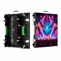 Écran LED d'affichage extérieur à louer 500x500/1000x500mm, armoire P2.9 P3.9 P4.8 IP65 3840Hz, lisible en plein soleil, garantie 1 an
