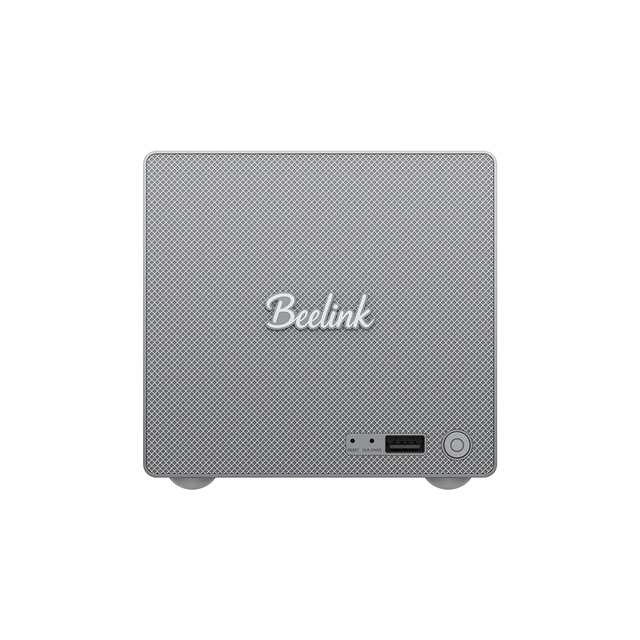Beelink ME Pro 2 Bay Hybrid NAS Mini PC Intel N95 12GB 128GB 5G+2.5G Dual LAN Home Server Office Desktop Computer Storage AI PC