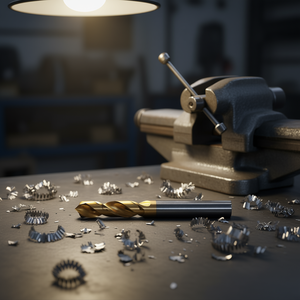 Foret hélicoïdal HSS-Co 2,6 mm, revêtement TiN, auto-centrant pour le perçage du métal - Product Image 3