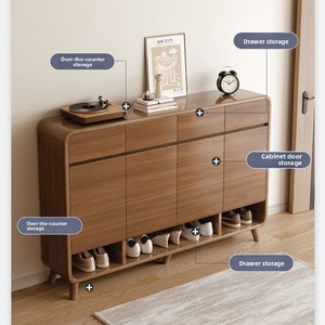 Nuovo Armadio Portascarpe in Stile Cinese, Mobile per Ingresso e Hotel di Grande Capacità con <span class=keywords><strong>Design</strong></span> Moderno e Cassetti - Product Image 3
