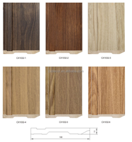 Plinthe en PS bois moderne apprêté 100 mm, accessoire de revêtement de sol HDPS Guangdong Foshan