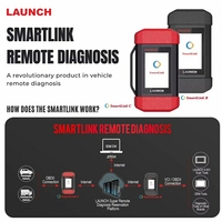 Launch X431 SmartLink C V2.0 Uzaktan Teşhis VCI J2534 PassThru DoIP CAN FD 12V 24V Otomobil Kamyon Ağır Vasıta Teşhis Arabirimi