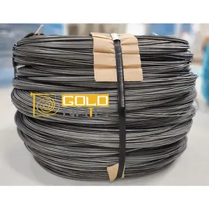 Tige de fil d'acier au carbone à ressort étiré dur pour la fabrication de clous communs Tige de fil d'acier doux pour la fabrication de clous et de vis