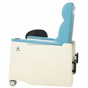 Canapé de thérapie médicale de clinique BT-TN008, chaise inclinable de thérapie par Infusion IV, chaise de chirurgie d'hôpital avec table de poteau iv - Product Image 5