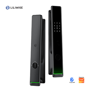 ลิลิไวส์ ล็อคประตูอัจฉริยะอัตโนมัติเต็มรูปแบบ พร้อมระบบ WIFI รองรับแอป Tuya และ Ttlock  ปลดล็อคด้วยลายนิ้วมือ หน้าจอสัมผัสแบบดิจิตอล  พร้อมปุ่มกดรหัส  ล็อคประตูอัจฉริยะ - Product Image 1