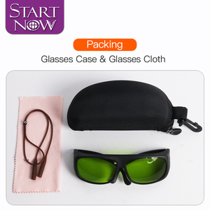 स्टारअब लेजर सुरक्षा चश्मा 200-450 और 755-1100nm का प्रमाणित टीयर रबर गंध 8 + सुरक्षात्मक गोगल लेजर - Product Image 6