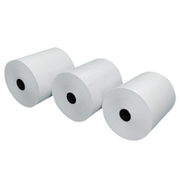 Papel Térmico Personalizado a Precio de Fábrica, Impresión de Papel Térmico de 80 mm de Ancho y 80 mm de Altura, Rollos de Papel Térmico, Papel para Recibos de Cajero Automático