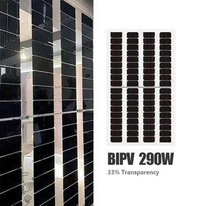 Trong suốt bipv panel năng lượng mặt trời 290W 295W Monocrystalline mô-đun năng lượng mặt trời - Product Image 2