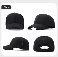 Gorra de Béisbol Personalizable de Poliéster de Secado Rápido, Unisex, Deportiva, para Exteriores, OEM ODM, Bordado Personalizado, Venta al Por Mayor