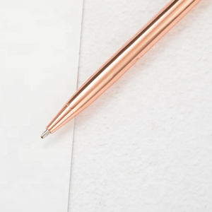 Bolígrafo personalizado de color dorado, promocional - Product Image 5