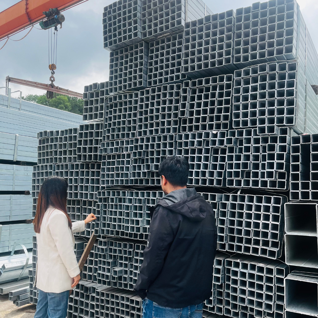 Factory Direct Sale 20X20 25X25 40X40 50X50 60X60 20X40 30X50 40X60 150X150 Etc Rectangular Galvanized Steel Square Tube Pipe