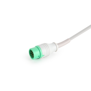 Cable de ECG de 5 derivaciones compatible con la máquina de ECG Biolight <span class=keywords><strong>AnyView</strong></span> A5, cable de ECG con clip IEC serie Q para uso hospitalario - Product Image 3