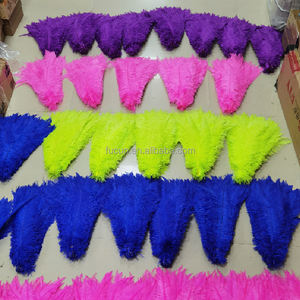 Fournisseur de Plumes en Gros Plumes de Dinde Naturelles Brutes Lavées Blanchies Teintes Plumes de Carnaval Piquant de Dinde - Product Image 4