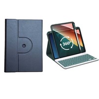 Étui pour tablette CYJ Redmi Pad Pro 12,1 pouces, nouveau design amélioré, clavier rotatif en TPU pour une compatibilité universelle, housse universelle