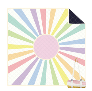 Mantas de <span class=keywords><strong>Picnic</strong></span> Plegables, Impermeables y Duraderas, Lavables a Máquina, para Campamentos Familiares y Viajes al Aire Libre - Product Image 2