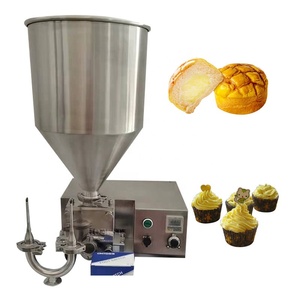 Automatic Bun Puff Bread Croissant Filling Injecting Cream Making <strong>Machine</strong> / <strong>Hotdog</strong> and Hamburger Bread Cream Filling <strong>Machine</strong> - Product Image 2
