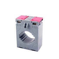 Corriente toroidal en miniatura Tipo barra colectora AC DCCP74/50 para transformadores CTS de aluminio de alta precisión para entrada de 220V 50Hz/60Hz