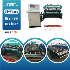 자동 타일 1050 골판지 지붕 기계 골판지 알루미늄 지붕 시트 기계 골판지 철 지붕 만들기 기계 - Product Image 6