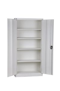 <span class=keywords><strong>Armoire</strong></span> de rangement en métal à 2 portes, <span class=keywords><strong>armoire</strong></span> de rangement en métal avec 4 étagères mobiles, <span class=keywords><strong>prix</strong></span> de gros - Product Image 6