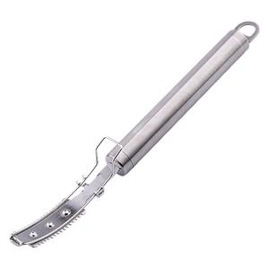 Outil d'épilation professionnel en acier inoxydable, idéal pour l'élimination des poils de porc, de la laine et des pattes d'animaux ; prêt à être expédié. - Product Image 4