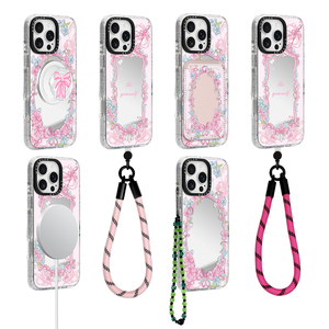 Coque <span class=keywords><strong>de</strong></span> téléphone miroir populaire pour iPhone 13 14 15 16 Plus, coque arrière hybride transparente antichoc pour iPhone 17 Pro Max - Product Image 4