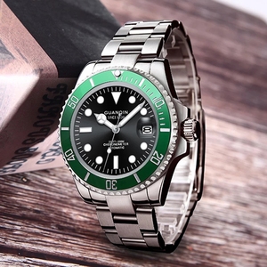 นาฬิกาข้อมือผู้ชาย GUANQIN NH35A รุ่นธุรกิจ แฟชั่น ลำลอง กันน้ำ 100 เมตร สายสปอร์ต กระจกแซฟไฟร์ ปี 2022 ใหม่ นาฬิกาจักรกลอัตโนมัติ - Product Image 2