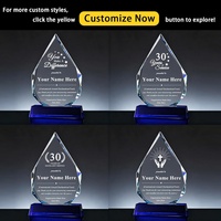 Trophée personnalisable avec texte, logo, photo pour entreprise, trophée en acrylique pour adultes, étudiants, salle de classe