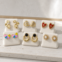XUPING Boucles d'oreilles clous pour femmes, assortiment tendance et polyvalent, vente en gros, bijoux de mode, usine source