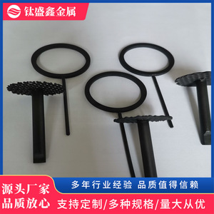 Composants d'anode en titane Taishengxin TA1 TSX-037 sablés et usinés CNC pour l'industrie chimique - Product Image 2