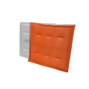 Nouveau panneau filtrant collant en coton pour cabine de peinture avec <span class=keywords><strong>cadre</strong></span> métallique interne, efficacité 20/ G3-G4 - Product Image 3