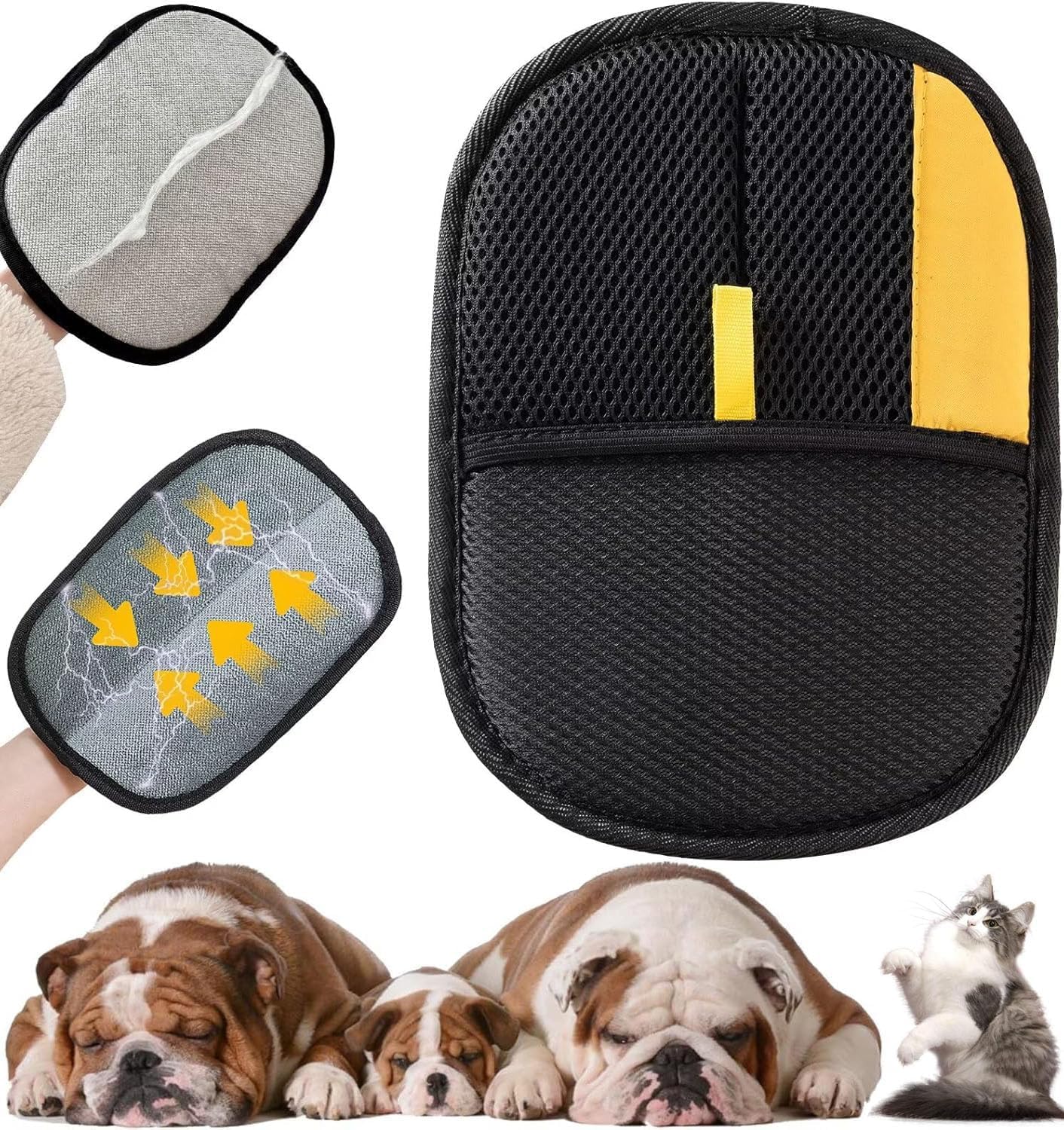 Étiquette jaune sans mots