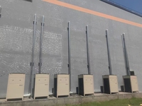 Cámaras frías industriales y cuarto de congelador contenedor de congelador de ráfaga en unidad de refrigeración almacenamiento en frío