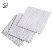 Points adhésifs en silicone transparent très demandés, petits Bumpons avec service de découpe, taille et forme hémisphérique personnalisables