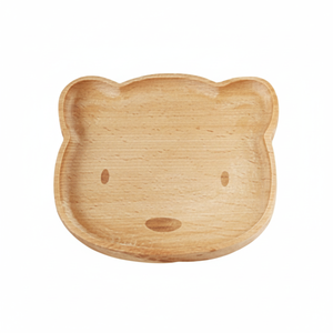 Assiette et vaisselle en bois fruits pour fête de mariage avec vaisselle taille différente et couleur bois naturel - Product Image 1