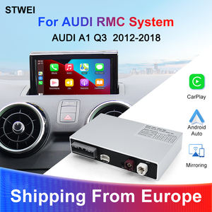 STWEI Expédition depuis l'Europe Lecteur audio de voiture sans fil Apple CarPlay Android Auto Boîte de décodage pour <span class=keywords><strong>AUDI</strong></span> A1 <span class=keywords><strong>Q3</strong></span> MMI2G RMC Interface intelligente - Product Image 2