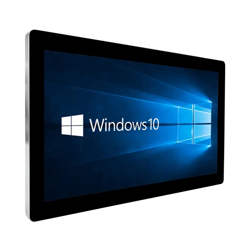 Kleine Größe All-In-One-PC Indoor Wandmontage kapazitiver LCD-Touchscreen mit Win10-System