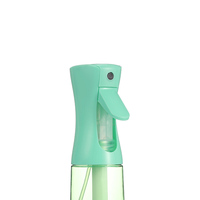 Atomizador de Perfume Portátil de Viaje, en Forma de Cilindro, con Bomba de Pulverización Continua, Botella de Spray de 200 ml, Mini Atomizador de Niebla Fina de Plástico PET