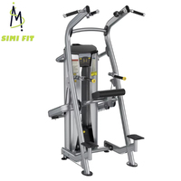 Équipement commercial série SM HST, appareil de musculation pour tractions assistées, dips et exercices de musculation des bras et de la poitrine
