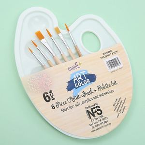 Vente en gros d'outils numériques de <span class=keywords><strong>peinture</strong></span> à l'huile par numéros Palette Kit de pinceaux en plastique multi-grilles <span class=keywords><strong>aquarelle</strong></span> Art acrylique nécessités quotidiennes - Product Image 6