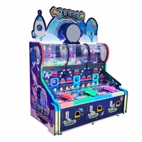 Machine de jeu de rachat de chute de balle à jetons simulateur de jeu pour enfants Machine de jeu de tir de divertissement tir de balle pour enfants