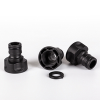 Raccord de tuyau d'arrosage de jardin à filetage femelle 3/4 po, adaptateur rapide polyvalent pour robinet d'irrigation, joint de tuyau en plastique