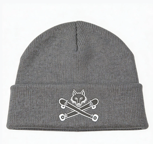 Knitted Winter Beanie <b>Hat</b> with Custom Embroidery Logo Cuffed Skull Cap <b>Warm</b> OEM Acrylic Vietnam Factory Streetwear Style - Product Image 5