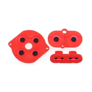 Boutons conducteurs en caoutchouc colorés A-B D-Pad pour Game Boy, clavier en silicone Start Select pour pièces de réparation <span class=keywords><strong>GB</strong></span> - Product Image 1