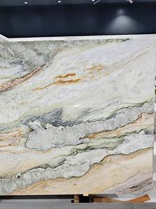 Dalle de carrelage en marbre moderne polie pour revêtement mural d'accentuation intérieure, appartement et villa, salle de bain et crédence de cuisine - Product Image 2